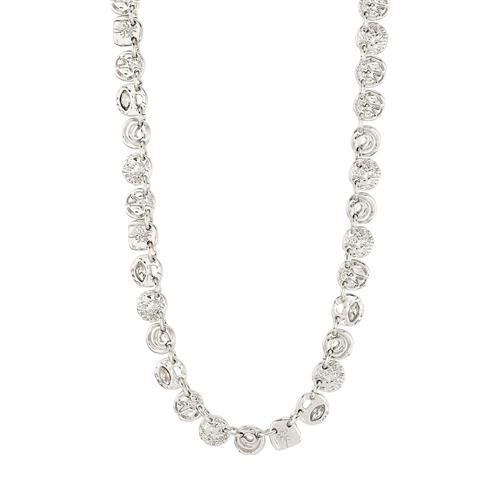 Pilgrim FIRE halskæde sølvbelagt