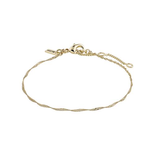 Pilgrim PERI twirl armbånd guldbelagt