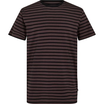 Resteröds Bamboo Crew Neck Mørkbrun  Large Herre