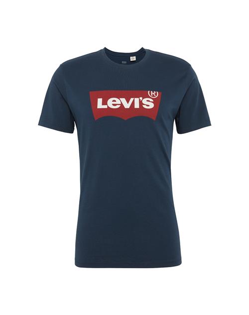 LEVI'S ® Bluser & t-shirts 'Graphic Set-In Neck T-Shirt'  navy / rød / hvid