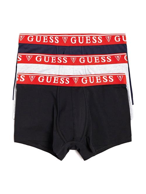 GUESS Boksershorts 'Brian'  mørkeblå / lysegrå / rød / sort