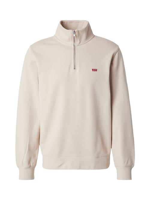 LEVI'S ® Sweatshirt 'Original Housemark Quarter-Zip Pullover'  creme