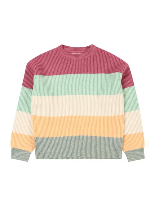 ONLY GIRLS Pullover 'KONSANDY'  beige / pastelgul / pastelgrøn / pink