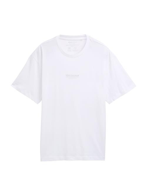 TOM TAILOR DENIM Bluser & t-shirts  lysegrå / hvid