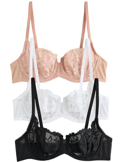 Next BH  pudder / sort / hvid