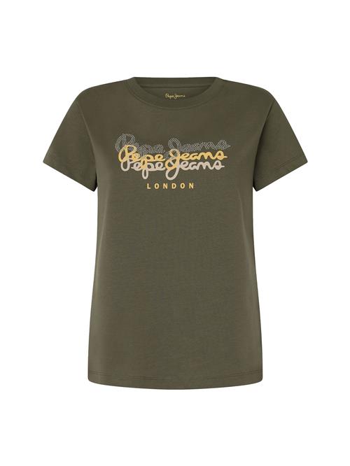 Pepe Jeans Shirts 'GALEY'  citron / oliven / sølv