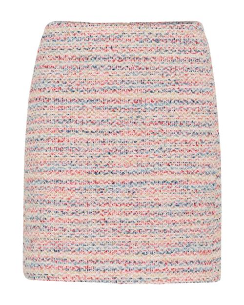 InWear Nederdel 'Uta'  nude / lyseblå / rød