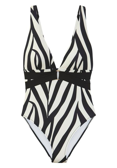 FRENCH CONNECTION Badedragt  sort / hvid