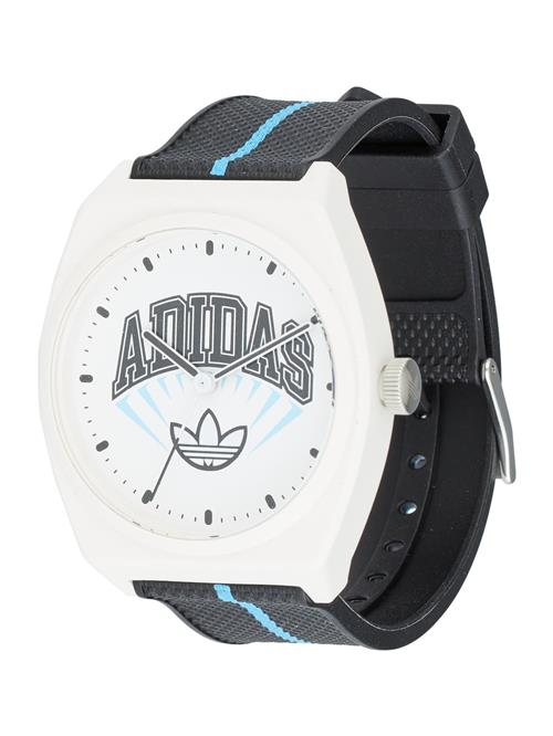 ADIDAS ORIGINALS Analogt ur 'Project Two'  himmelblå / sort / hvid