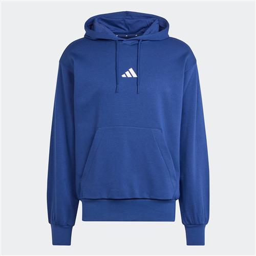 ADIDAS SPORTSWEAR Sweatshirt 'FEELCOZY'  mørkeblå / hvid