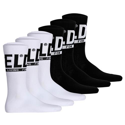 DIESEL Sokker  sort / hvid