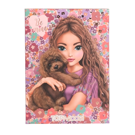 TOP MODEL Brevsæt Floral