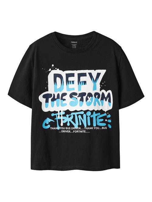 NAME IT T-shirt Mod Fortnite Black