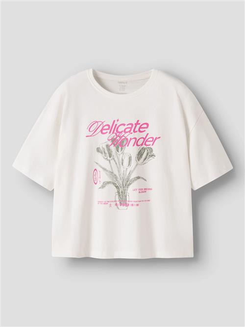 NAME IT T-shirt Veen Cloud Dancer Flowers