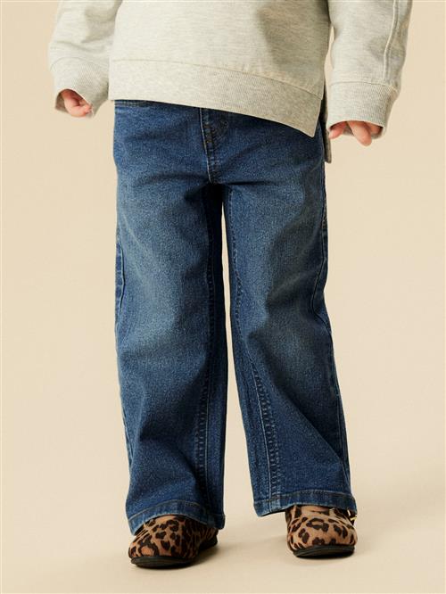 NAME IT Brede Jeans Rose Medium Blue Denim