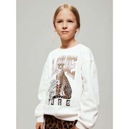 NAME IT Sweatshirt Beo Cloud Dancer