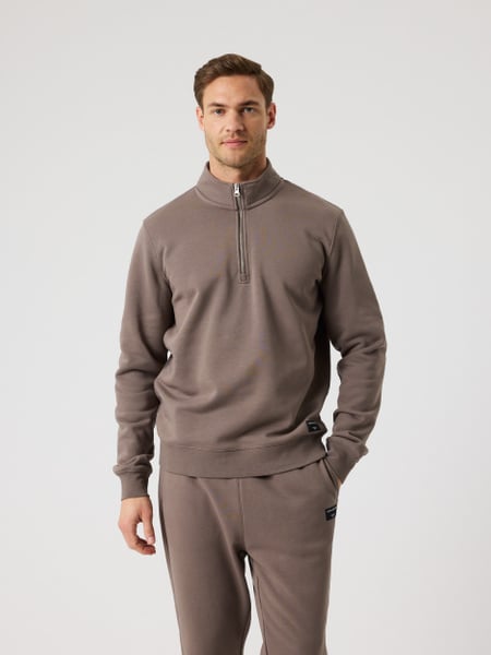 Björn Borg Centre Half Zip Brun, S