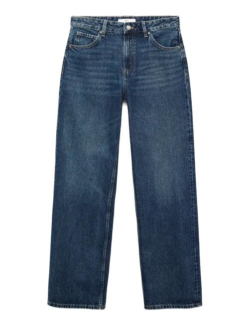 Mango | Miami Medium-Rise Straight-Fit Jeans | 38