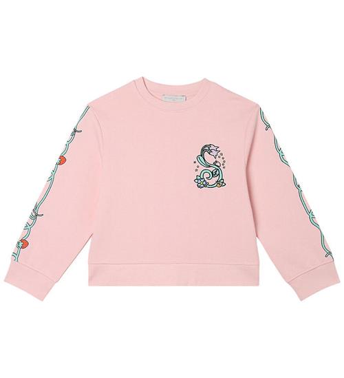 Stella McCartney Kids Sweatshirt - Rosa m. Blomster