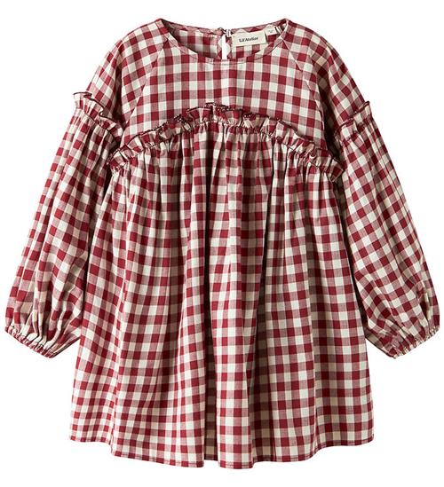 Lil Atelier Kjole - NmfRio - Red Dahlia