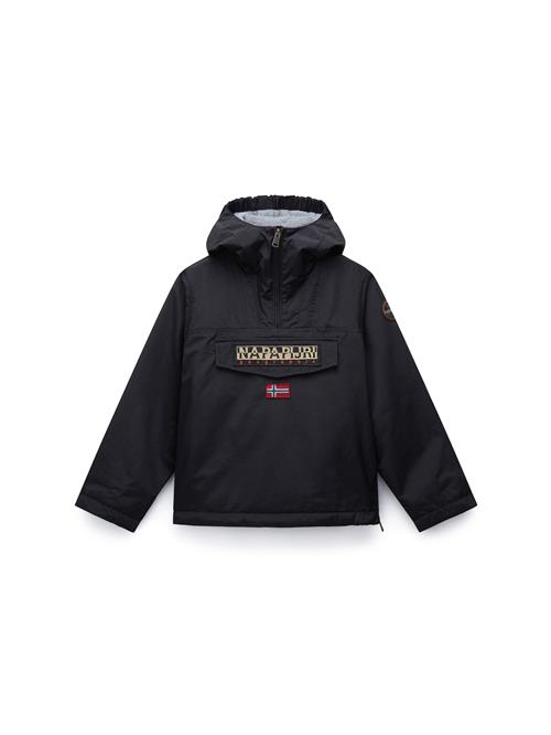 NAPAPIJRI Funktionsjakke 'Rainforest'  beige / neonorange / rød / sort