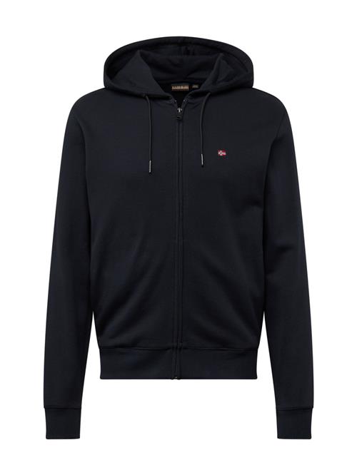 NAPAPIJRI Sweatjakke 'BALIS'  rød / sort / hvid