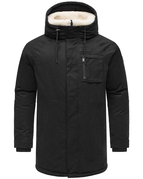 STONE HARBOUR Vinterfrakke 'Navroos XX'  sort