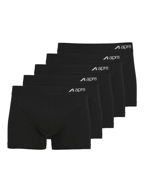 aprel Boksershorts  sort / hvid