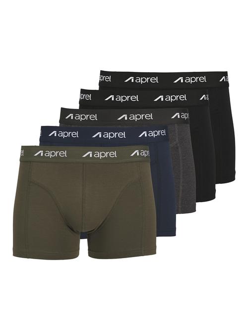 aprel Boksershorts  navy / grå-meleret / oliven / sort