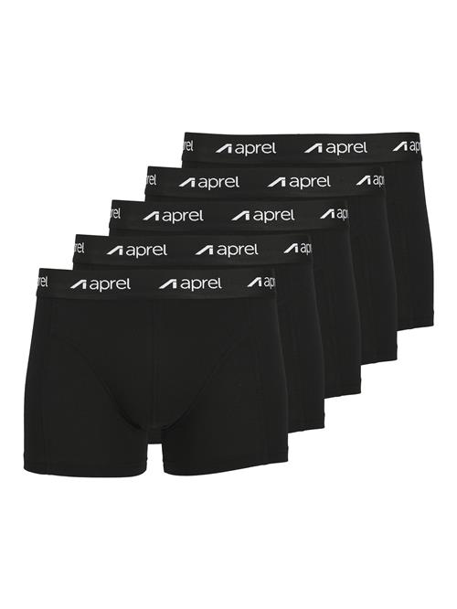 aprel Boksershorts  sort / hvid