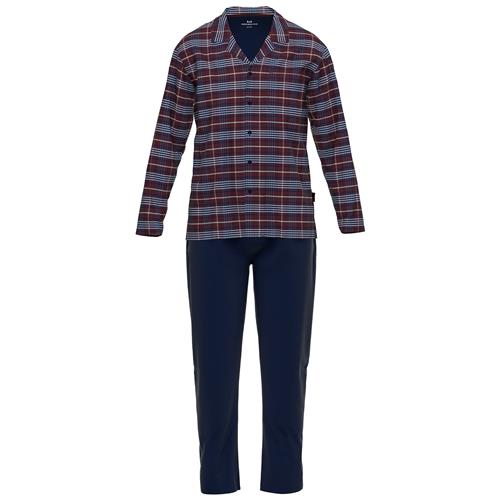 Götzburg Pyjamas lang  mørkeblå / blandingsfarvet