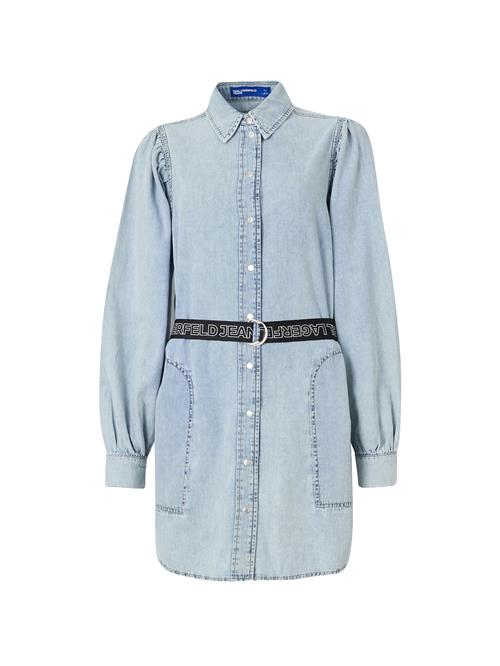 KARL LAGERFELD JEANS Blusekjole  lyseblå