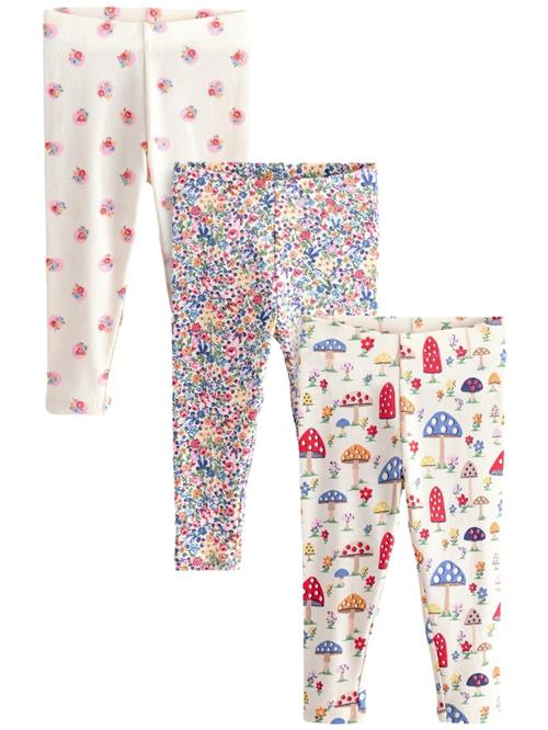 Next Leggings  navy / mørkeorange / knaldrød / hvid