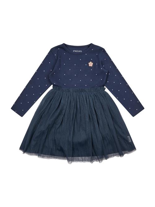STACCATO Kjole  natblå / honning / hvid