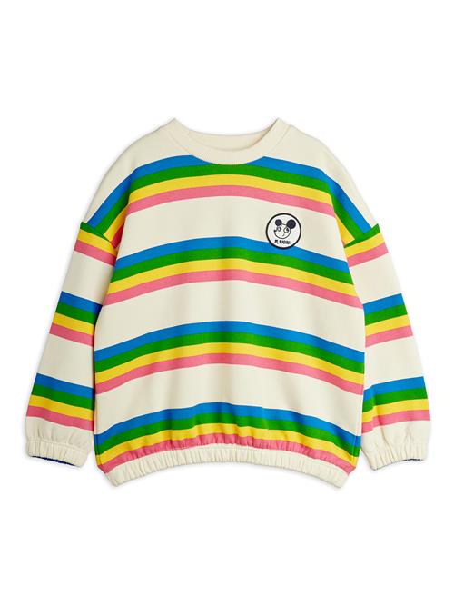 Mini Rodini Ritzratz Stripe Sweatshirt Multi  Multi 104/110 cm  Creme  104/110 cm  unisex