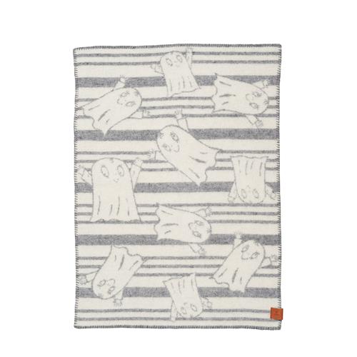 Klippan Yllefabrik Spöket Laban Tæppe Grey  Grey-OS Wool Grå  One Size  unisex