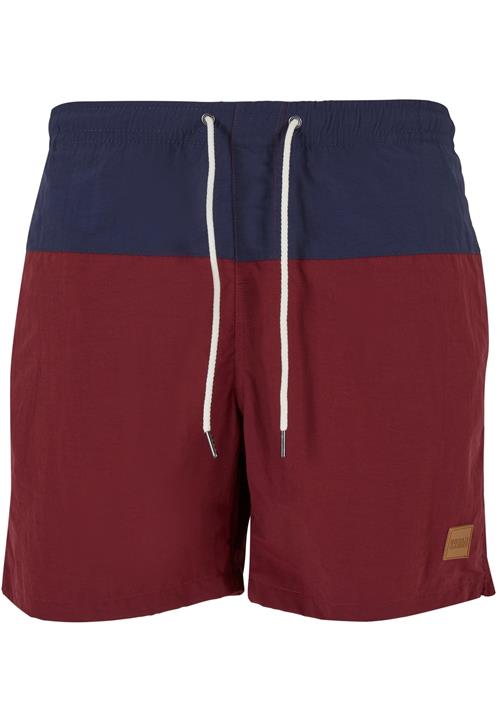 Urban Classics Badeshorts  navy / burgunder