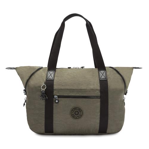 KIPLING Weekendtaske 'Art'  oliven / sort