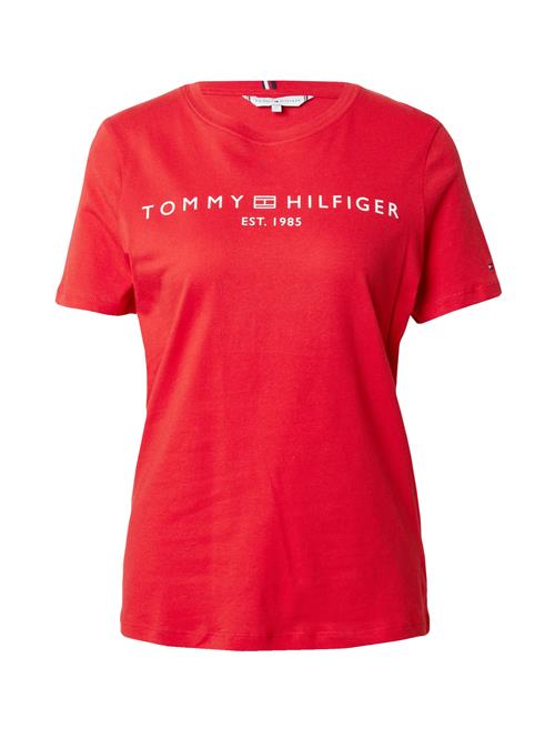 TOMMY HILFIGER Shirts  rød / hvid