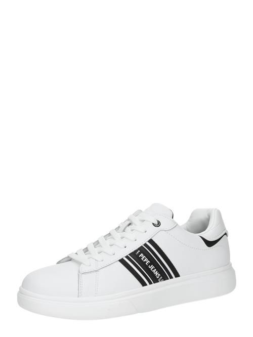 Se Pepe Jeans Sneaker low 'EATON STREET'  navy / hvid hos About You