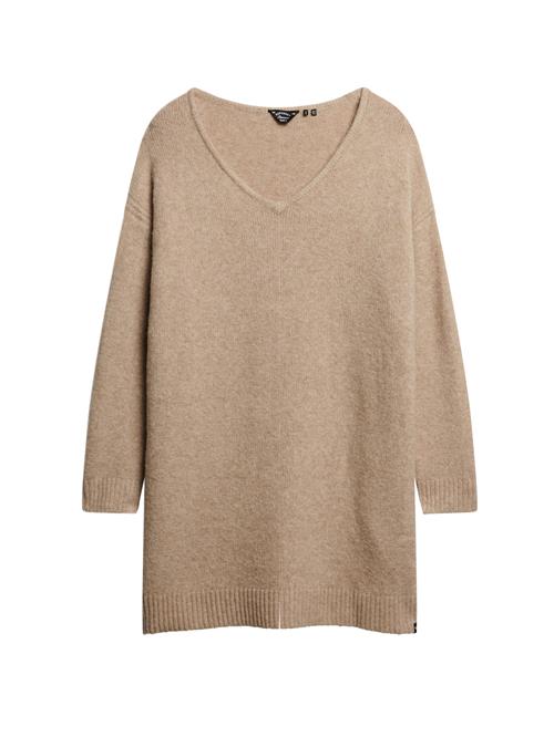 Superdry & Co Strikkjole  lysebeige