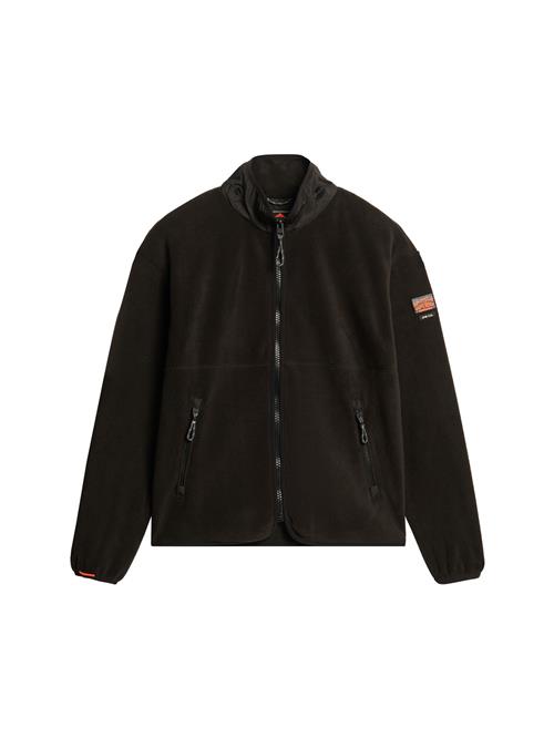 Superdry & Co Fleecejakke  creme / sort