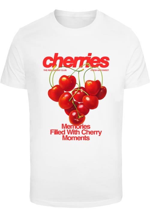 Mister Tee Bluser & t-shirts 'Cherry Moments'  grøn / rød / hvid