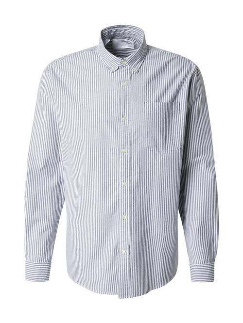 SELECTED Skjorte 'SLHDan'  navy / offwhite