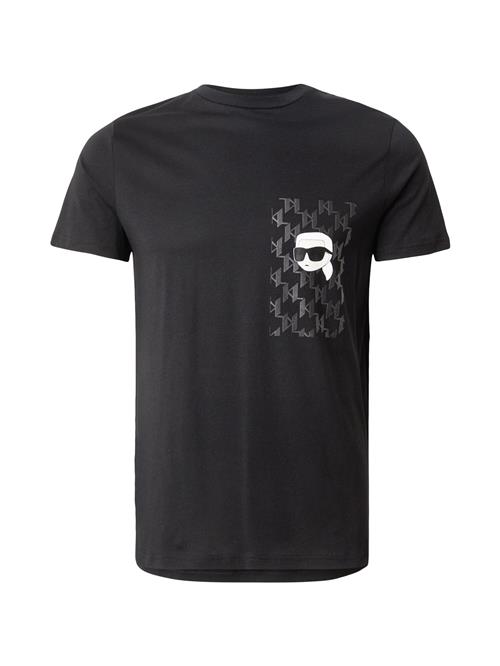 Karl Lagerfeld Bluser & t-shirts  ecru / mørkegrå / sort / hvid