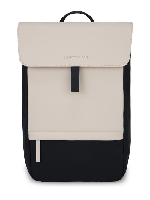 Kapten & Son Rygsæk 'Fyn'  creme / sort