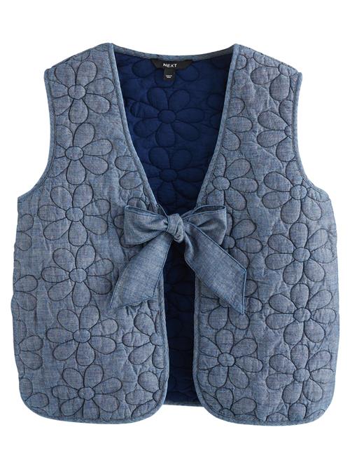 Next Vest  blue denim