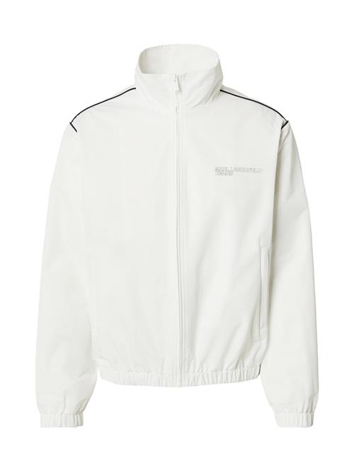 KARL LAGERFELD JEANS Overgangsjakke  sort / hvid