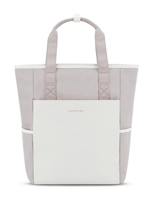 Kapten & Son Rygsæk 'Lindby'  taupe / hvid