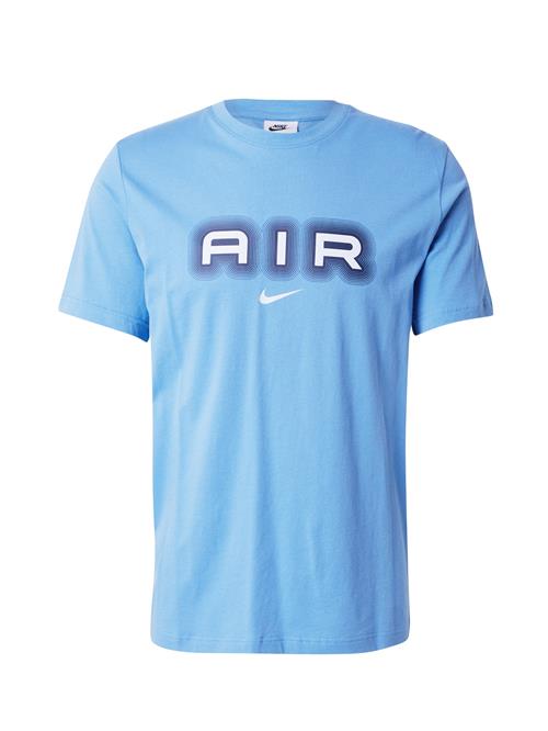 Nike Sportswear Bluser & t-shirts 'AIR'  lyseblå / hvid